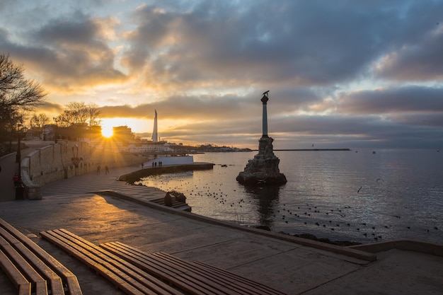 Monument to the Scuttled Warships in Sevastopol