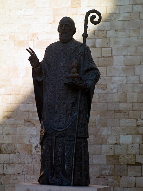 Monument to St Nicholas in the BariItaly