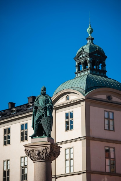 A monument in Stockholm's historic centre.