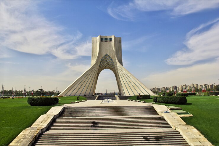 イランのテヘラン市の記念碑