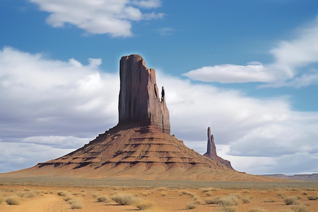 Monument Valley Navajo Tribal Lands of Arizona and Utah USA