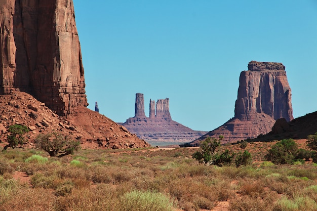 Monument Valley in Utah and Arizona