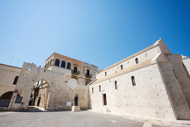 Monument van Sinterklaas in Bari Puglia Zuid-Italië