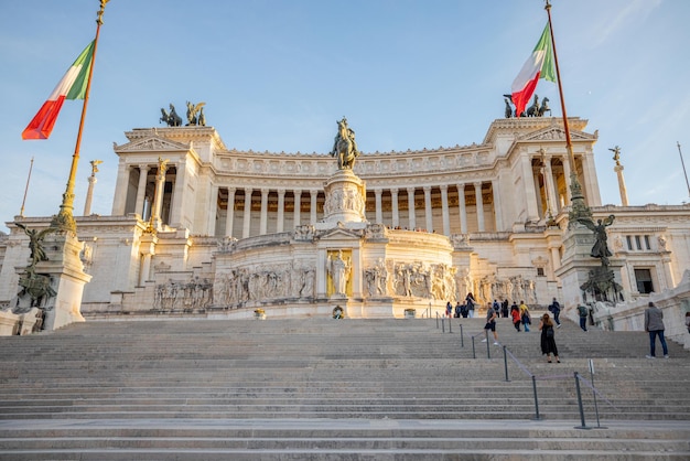 Monument van vittorio emanuele in rome