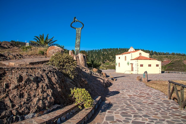 Monument voor de Silbo Gomero