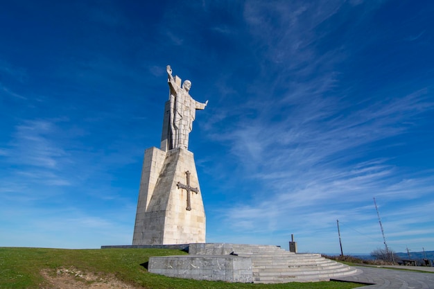 Monument voor het Heilig Hart van Jezus op de berg Naranco Oviedo Spanje