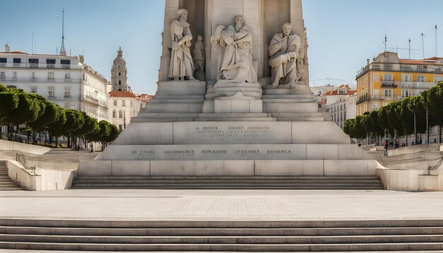 Photo a monument with the word  united states  on it