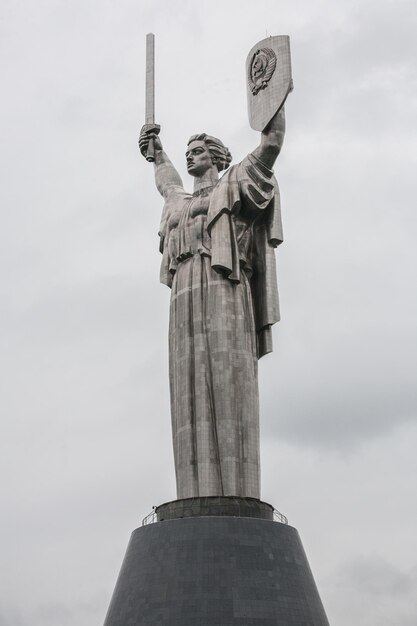 Monumental statue of the Mother Motherland