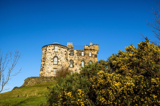 Monumenten op Calton Hill in Edinburgh