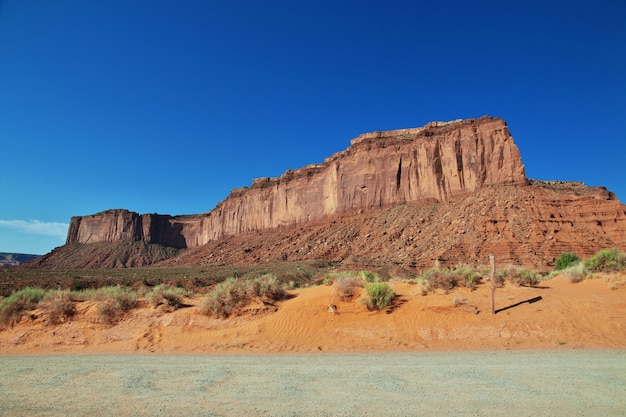 Monumentenvallei in Utah en Arizona