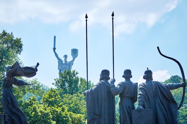 Photo monuments of kiev