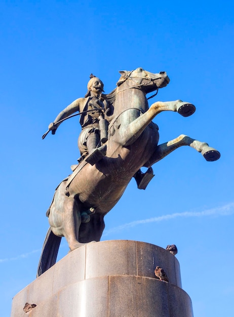 MonumentStatue of George Karaiskakis in Athens Greece