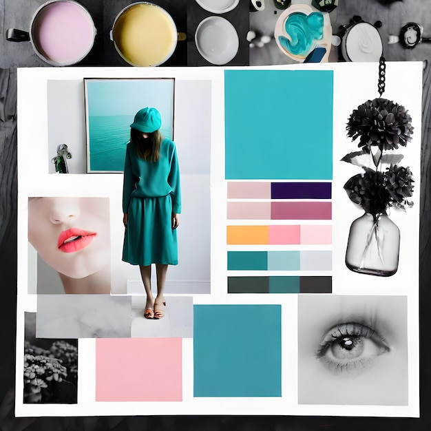 Mood Board Colors Inspiration Color of my Mind