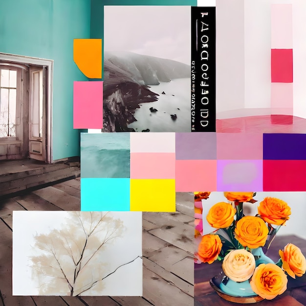 Mood Board Colors Inspiration Color of my Mind