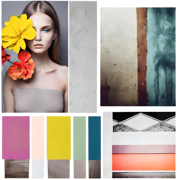 Mood Board Colors Inspiration Color of my Mind