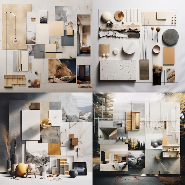 Mood board design inspiration