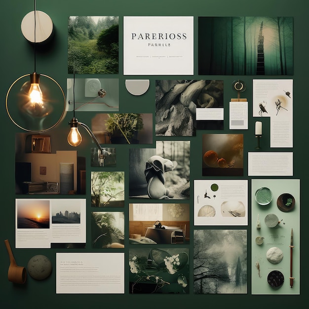 Moodboard voor interieurontwerp