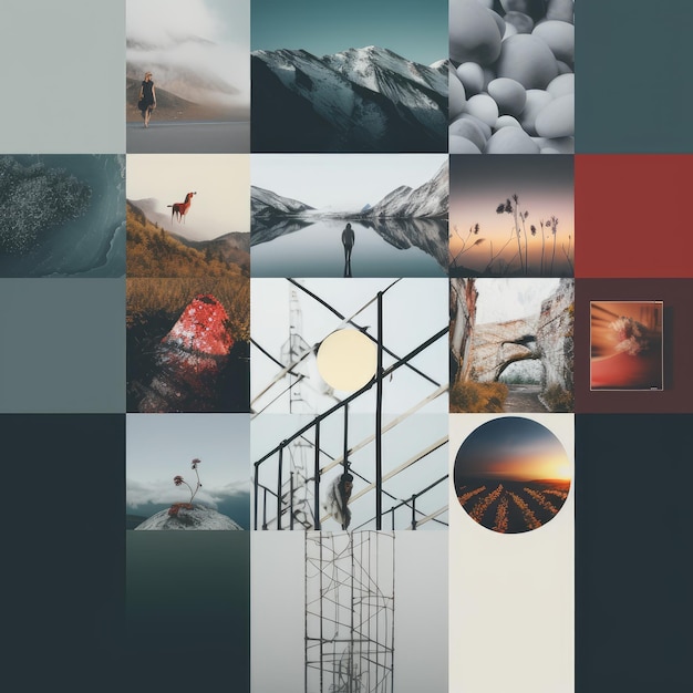 Foto moodboardtemplate gratis foto hd achtergrond