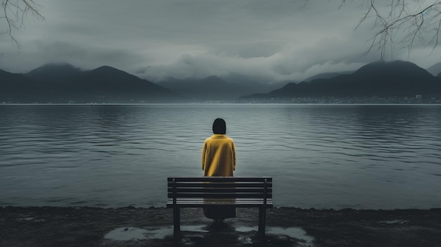 Photo moody monotones capturing bereavement through minimalistic travel photography