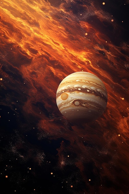 mooi behang Jupiter