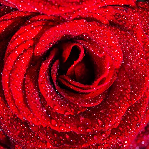 Mooi boeket van rode rozen liefde en romantiek concept