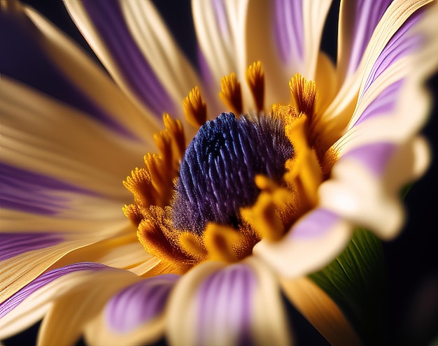 mooi geel madeliefje in de tuin