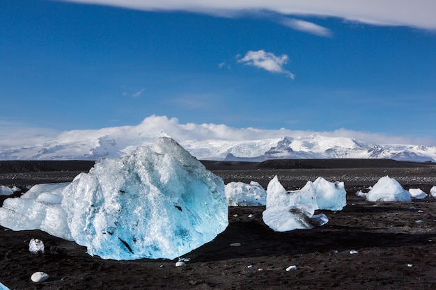 Mooi landschap in IJsland Verbazingwekkende Noordse natuur