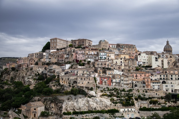 Mooi landschap in Sicilië, Italië