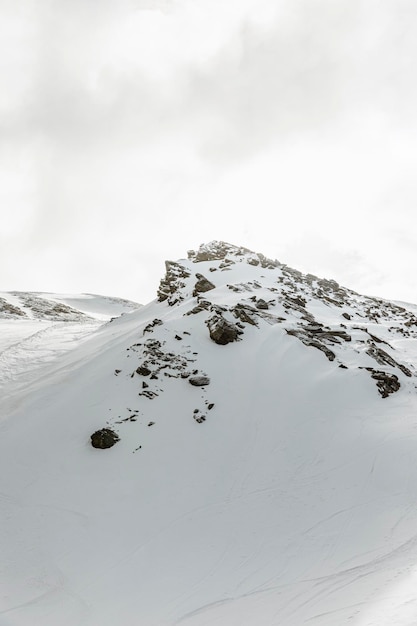 Mooi landschap met rotsachtige bergen