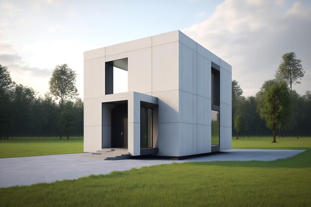 Mooi modern minimalistisch huis