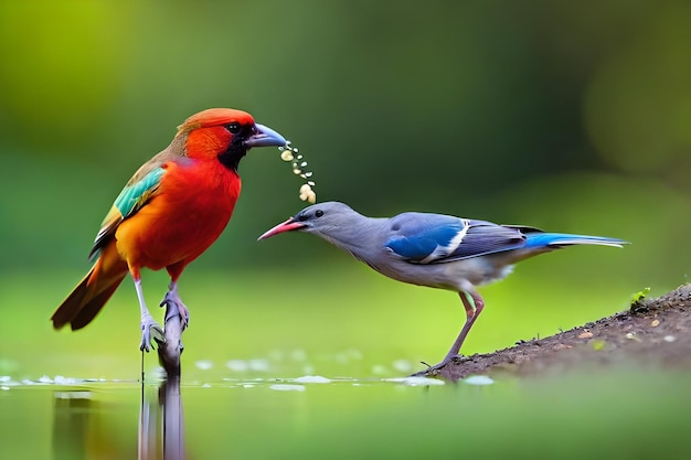 Mooi uitzicht verschillend kleurrijk foto landschap Ai GENB eautifu achtergrondfoto zeer mooie foto Se