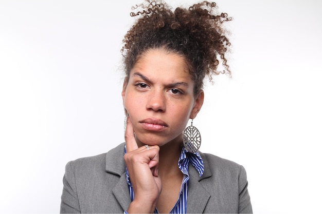 Foto mooie afro-vrouw