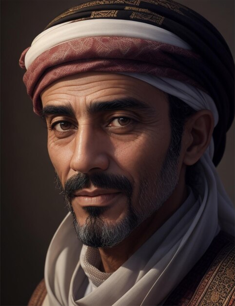 mooie Arabische man portret