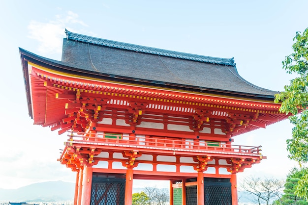 Mooie Architectuur in Kiyomizu-Dera Tempel Kyoto ,.