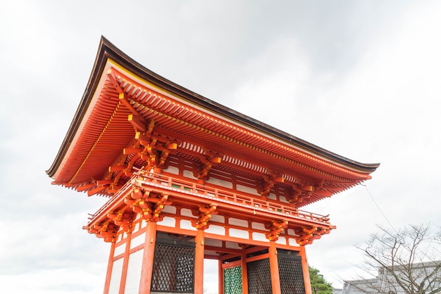 Mooie Architectuur in Kiyomizu-Dera Tempel Kyoto ,.