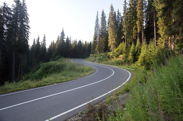 Mooie bergweg