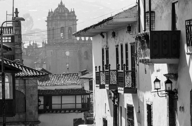 Mooie beroemde stad van Cusco in Peru.