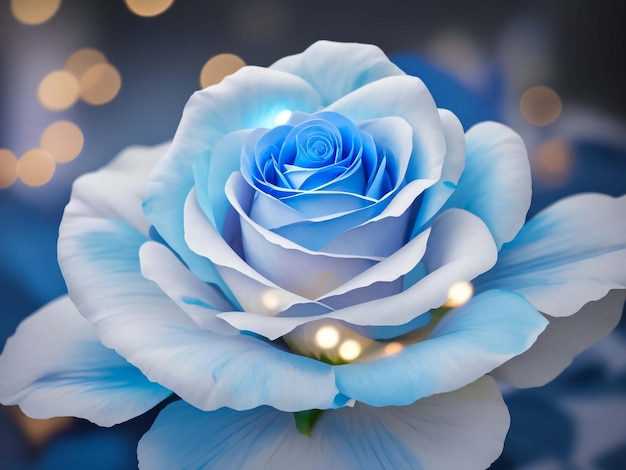 Mooie blauwe rozen