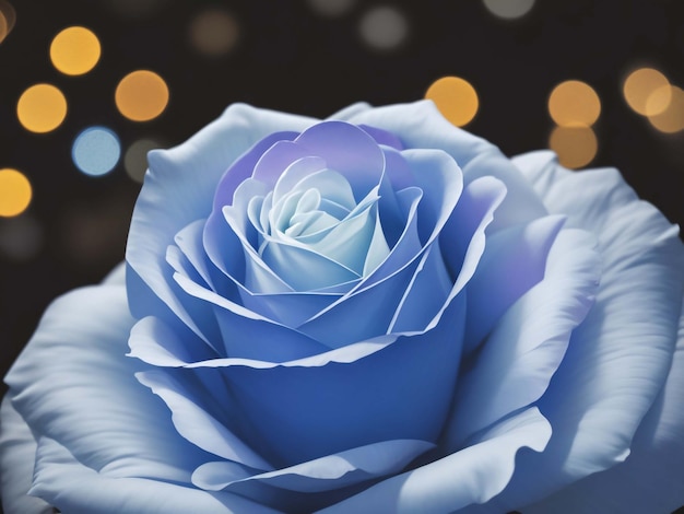 Mooie blauwe rozen