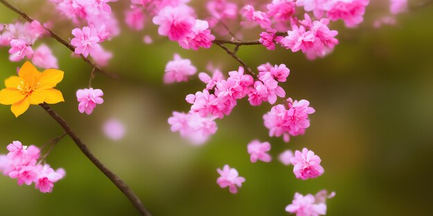 Mooie bloeiende lentebloemen