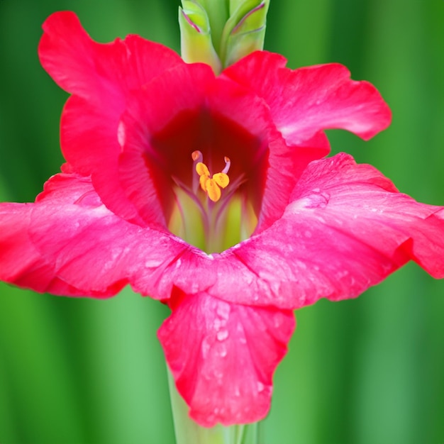 Mooie bloemenachtergrond Close-up van een roze bloem daglelie