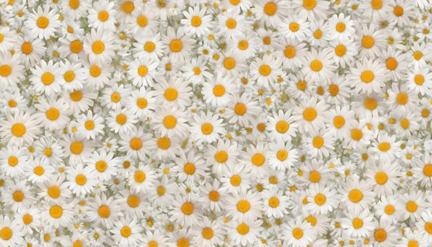 Mooie bloemrijke achtergrond veldmarguerites