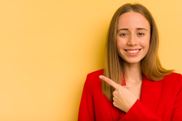 Mooie blonde vrouw