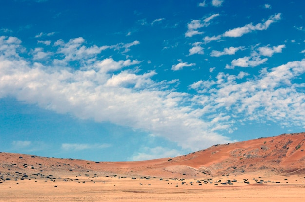 Mooie en kleurrijke bergen van Namibië
