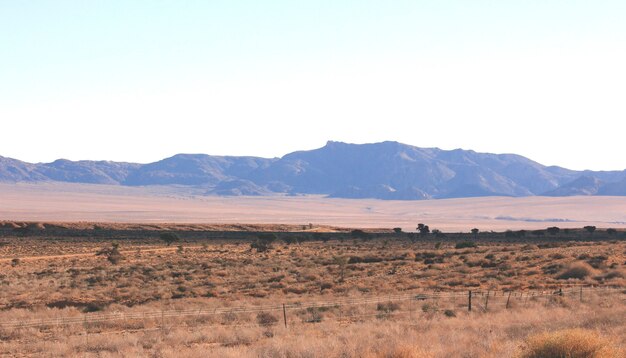 Mooie en kleurrijke bergen van Namibië