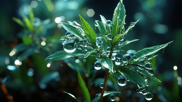 Foto mooie en moderne planten uhd behang