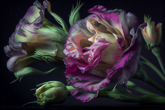 Mooie en verse Lisianthus bloemen