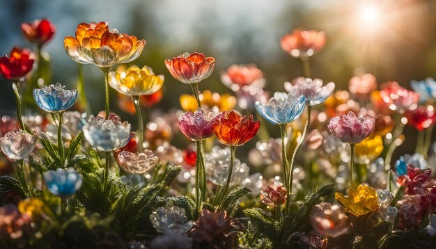 Mooie foto Mooie foto Se landschap verschillend foto Kleurrijke foto beelden Zeer foto AI gegenereerd