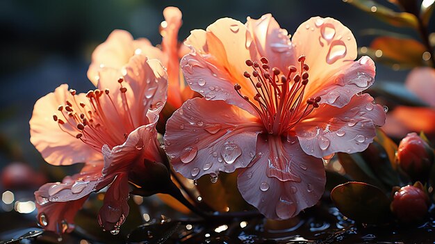 Foto mooie foto van bloemen.