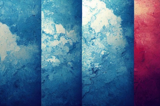 Mooie grungy blauwe gepleisterde muurachtergrond in koude stemming